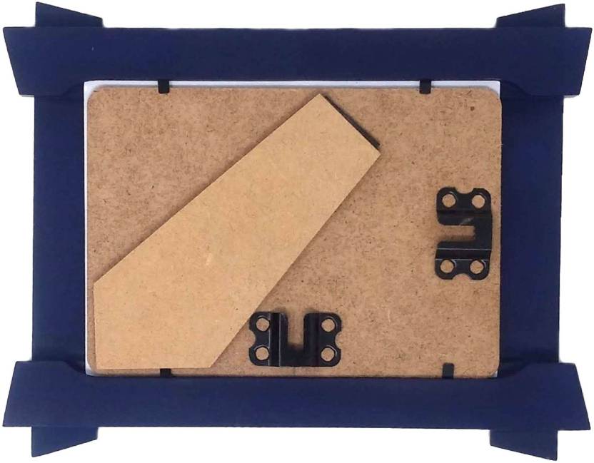 Colored MDF Photo Frame – Blue