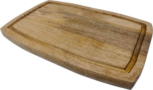 Wooden Cheese Platter - Natural Finish