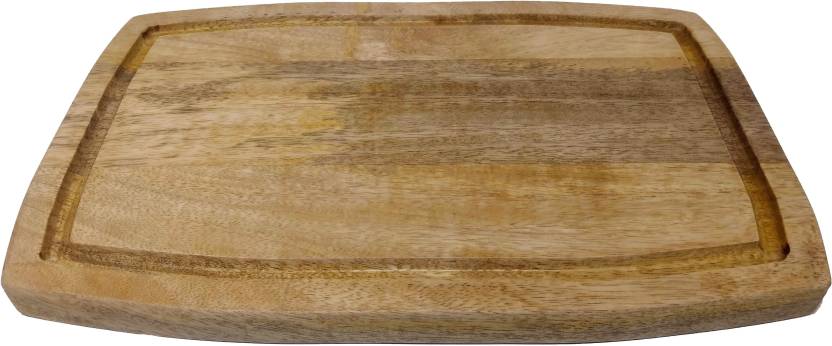 Wooden Cheese Platter - Natural Finish