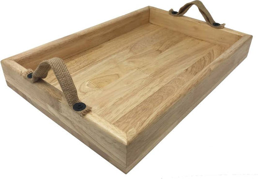Ottoman Tray with Jute handles- Large