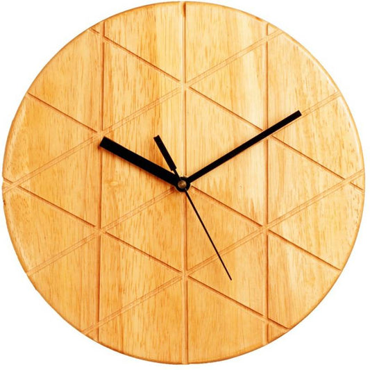 Groovy Triangles - Wall Clock