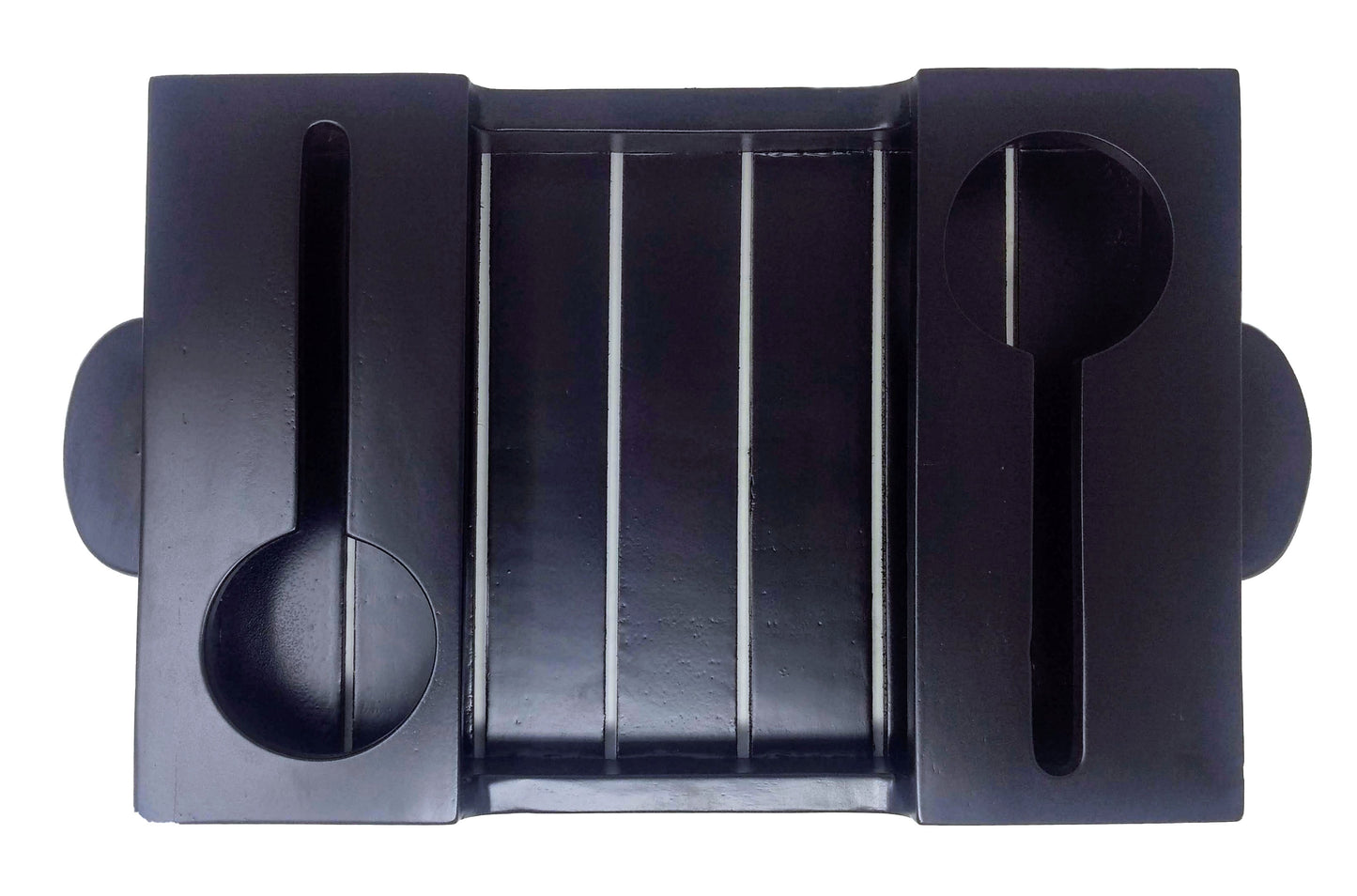 Wine Serving Tray - Dark Mahagony Finish