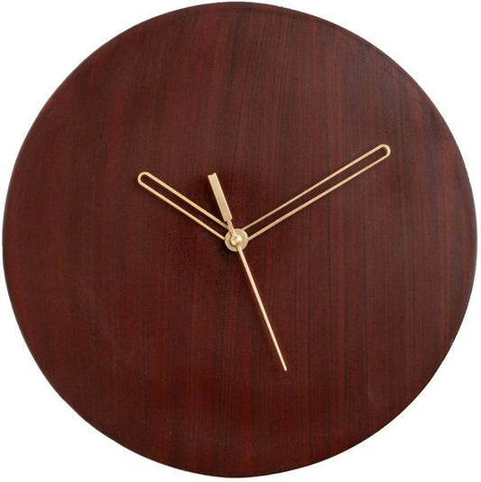 Minimalistic Brown wall clock 