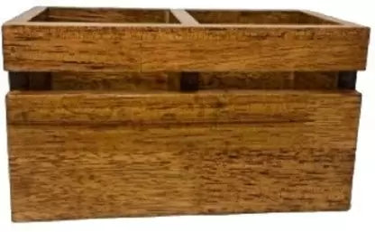 Wooden cutlery case