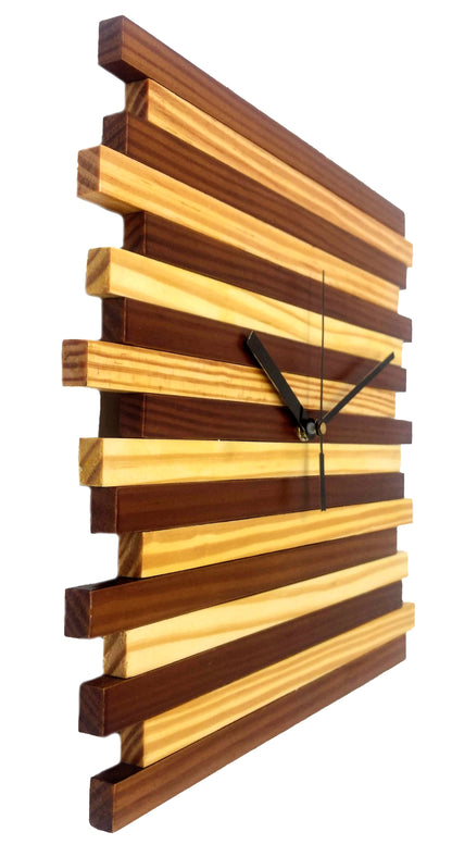 Dizzy Lines wall clock