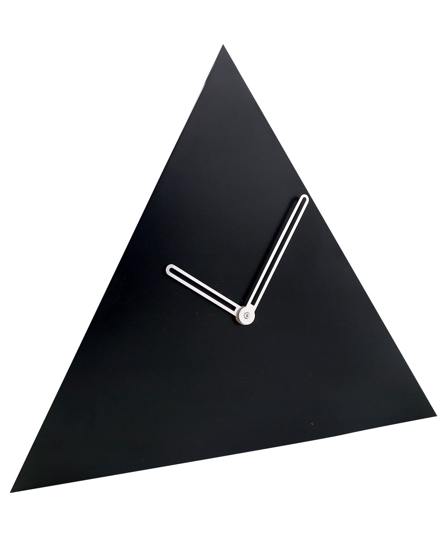 Triangle wall clock - Black