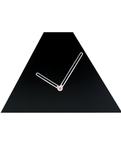 Triangle wall clock - Black