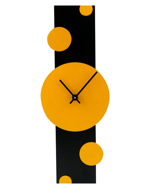 Bubble wall clock - Orange