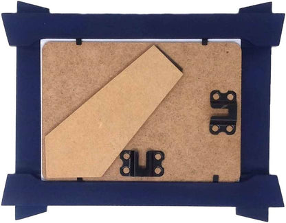 Colored MDF Photo Frame – Blue