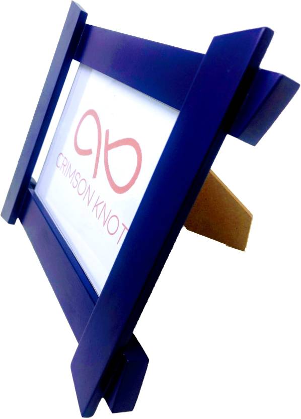 Colored MDF Photo Frame – Blue