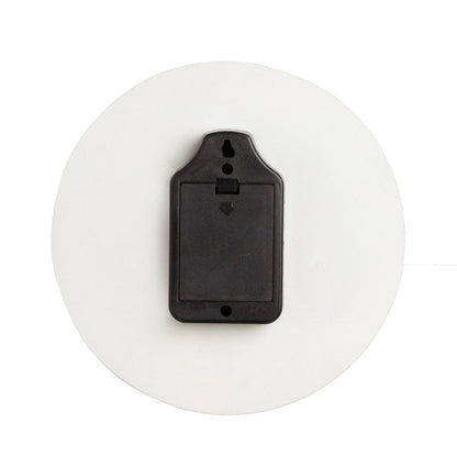 Minimalistic wall clock - White