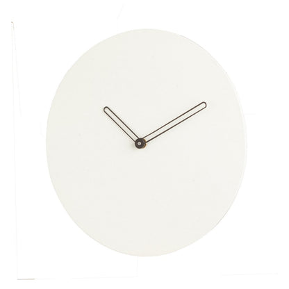 Minimalistic wall clock - White