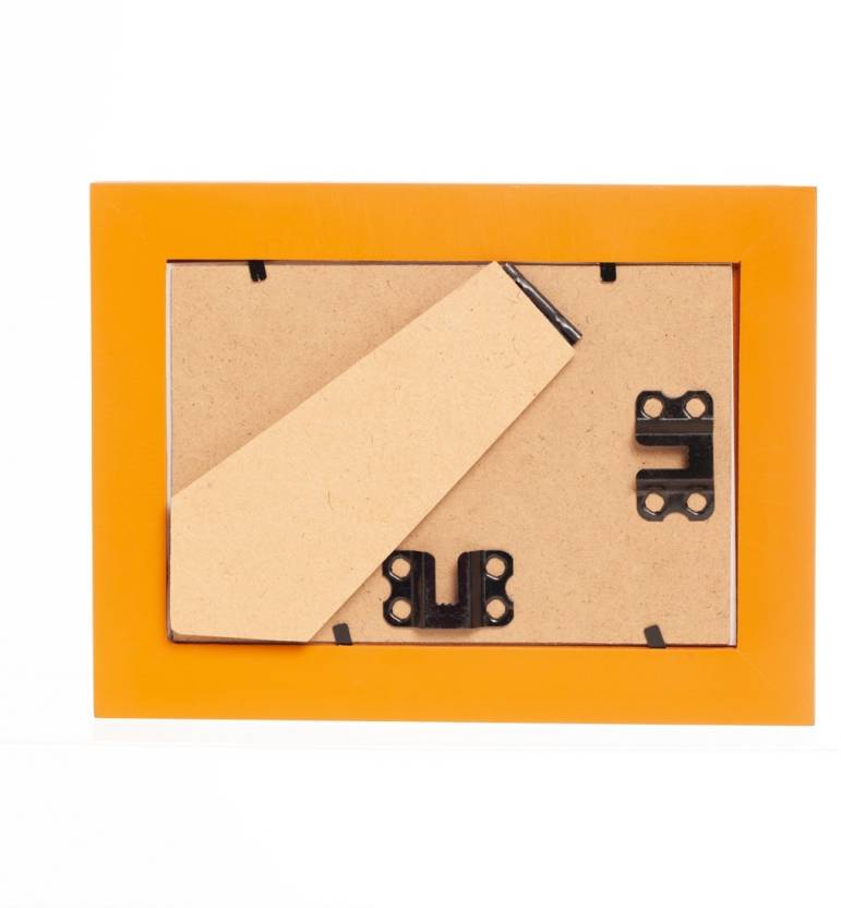 Coloured Straight Photo Frame - Orange