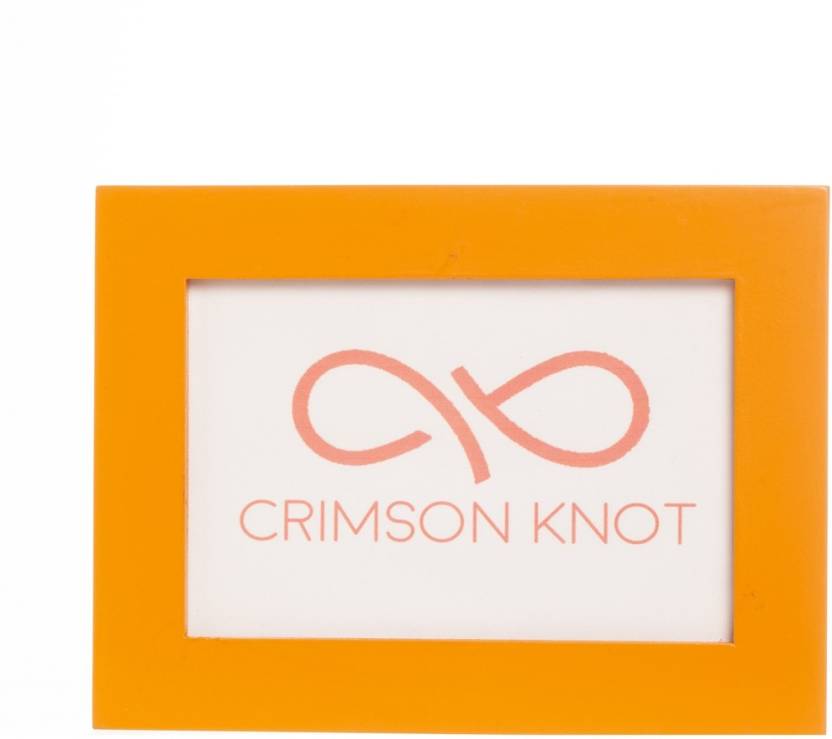 Coloured Straight Photo Frame - Orange