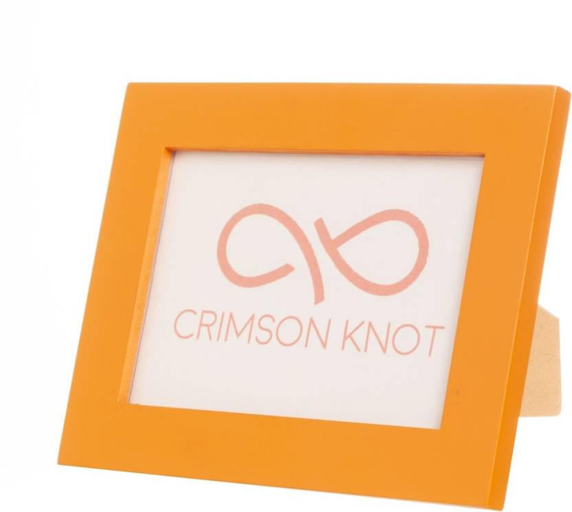 Coloured Straight Photo Frame - Orange