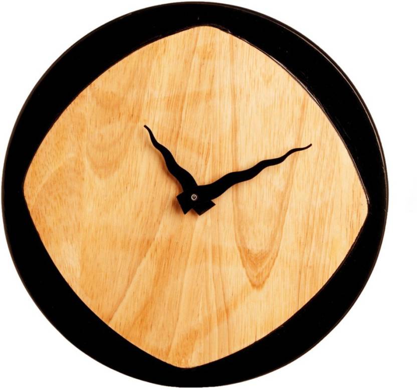 Curvy Clock Curvy Rhombus - Wall Clock – CrimsonKnot