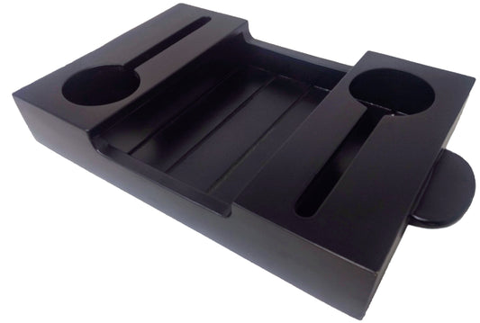 Wine Serving Tray - Dark Mahagony Finish