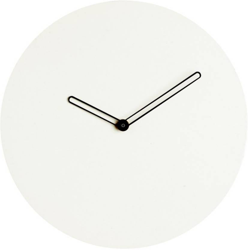Minimalistic wall clock - White