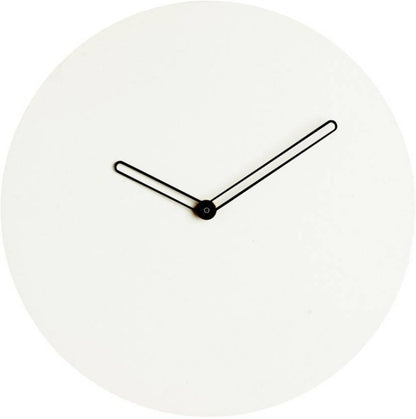 Minimalistic wall clock - White