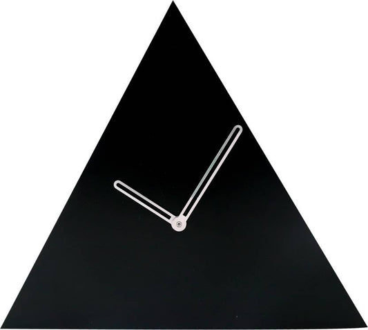 Triangle wall clock - Black